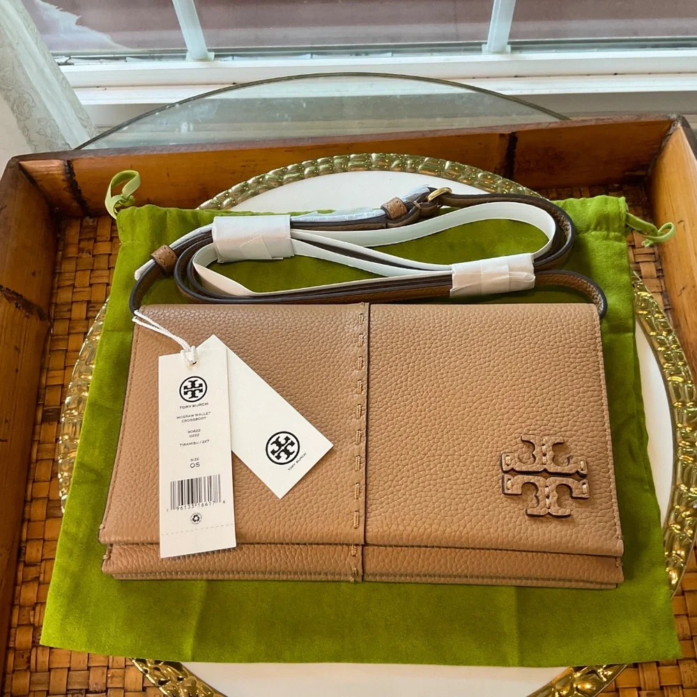 NWT TORY BURCH McGraw Wallet Crossbody